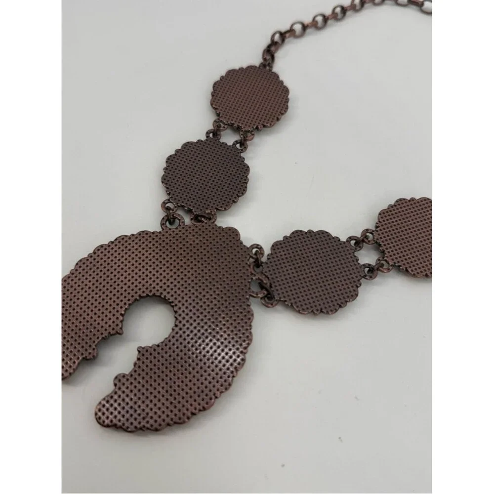 Unbranded Southwest Style Necklace Imitation Copper Costume Jewelry Womens Boho